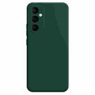 For Samsung Galaxy S24 5G Imitation Liquid Silicone Phone Case(Dark Green) - 1