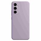 For Samsung Galaxy S24+ 5G Imitation Liquid Silicone Phone Case(Light Purple) - 1