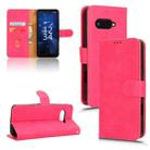 For Kyocera Digno SX4 Skin Feel Magnetic Flip Leather Phone Case(Rose Red) - 1