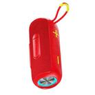 HOPESTAR P26 Outdoor Portable lPX6 Waterproof Dazzling Bluetooth Speaker(Red) - 1