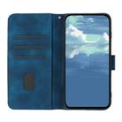 For Infinix Zero 40 4G / Zero 40 5G Line Pattern Skin Feel Leather Phone Case(Royal Blue) - 3