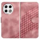 For Tecno Spark 30 Pro 4G Elephant Head Embossed Phone Leather Case with Lanyard(Pink) - 1