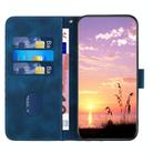 For Infinix Hot 50 5G YX0060 Elephant Head Embossed Phone Leather Case with Lanyard(Royal Blue) - 3