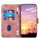 For Infinix Hot 10T / Hot 10s Elephant Head Embossed Phone Leather Case with Lanyard(Pink) - 3