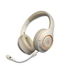 A8 Gaming Wireless Headset Stereo Over Ear Wired Microphone Headphone(Beige) - 1