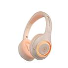 A8 Gaming Wireless Headset Stereo Over Ear Wired Microphone Headphone(Pink) - 2