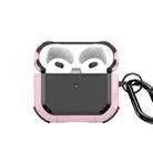 For AirPods 3 DUX DUCIS PECA Series Earbuds Box Protective Case(Pink) - 1