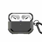 For AirPods Pro DUX DUCIS PECA Series Earbuds Box Protective Case(Army Green) - 1