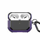 For AirPods Pro DUX DUCIS PECA Series Earbuds Box Protective Case(Purple) - 1