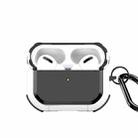 For AirPods Pro DUX DUCIS PECA Series Earbuds Box Protective Case(White) - 1