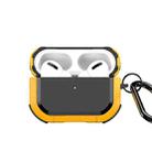 For AirPods Pro DUX DUCIS PECA Series Earbuds Box Protective Case(Yellow) - 1