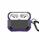 For AirPods Pro 2 DUX DUCIS PECA Series Earbuds Box Protective Case(Purple) - 1