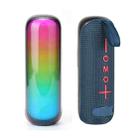 T&G TG-384 Mini Portable Bluetooth Speaker Support TF / U-disk / RGB Light(Blue) - 1