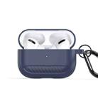 For AirPods Pro 2 DUX DUCIS PECB Series Earbuds Box Protective Case(Dark Blue) - 1