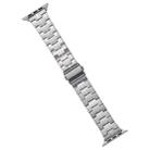 For Apple Watch Series 5 40mm Stainless Steel Watch Band(Silver) - 1