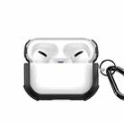 For AirPods Pro 2 DUX DUCIS PECD Series Earbuds Box Protective Case(Black) - 1