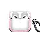 For AirPods 3 DUX DUCIS PECD Series Earbuds Box Protective Case(Pink) - 1