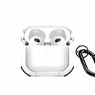 For AirPods 3 DUX DUCIS PECD Series Earbuds Box Protective Case(White) - 1