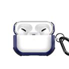 For AirPods Pro DUX DUCIS PECD Series Earbuds Box Protective Case(Dark Blue) - 1