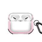 For AirPods Pro DUX DUCIS PECD Series Earbuds Box Protective Case(Pink) - 1