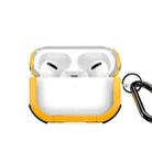 For AirPods Pro DUX DUCIS PECD Series Earbuds Box Protective Case(Yellow) - 1