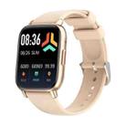 DM05 1.83 inch BT5.2 Smart Sport Watch, Support Sleep / Heart Rate / Blood Oxygen / Temperature / Heart Sugar/ Blood Pressure Health Monitor(Gold) - 1