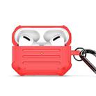For AirPods Pro 2 DUX DUCIS PECE Series Earbuds Box Protective Case(Red) - 1