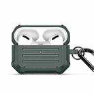 For AirPods Pro DUX DUCIS PECE Series Earbuds Box Protective Case(Green) - 1