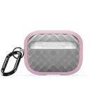 For AirPods Pro 2 DUX DUCIS PECC Series Earbuds Box Protective Case(Pink Grey) - 1