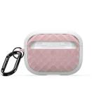 For AirPods Pro 2 DUX DUCIS PECC Series Earbuds Box Protective Case(White Pink) - 1