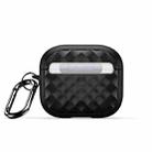 For AirPods 3 DUX DUCIS PECC Series Earbuds Box Protective Case(Black) - 1