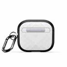 For AirPods 3 DUX DUCIS PECC Series Earbuds Box Protective Case(Black White) - 1