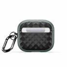 For AirPods 3 DUX DUCIS PECC Series Earbuds Box Protective Case(Green Black) - 1