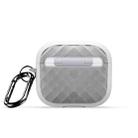 For AirPods 3 DUX DUCIS PECC Series Earbuds Box Protective Case(White Grey) - 1