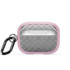 For AirPods Pro DUX DUCIS PECC Series Earbuds Box Protective Case(Pink Grey) - 1