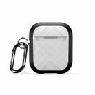 For AirPods 2 / 1 DUX DUCIS PECC Series Earbuds Box Protective Case(Black White) - 1