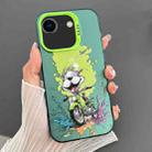 For iPhone SE 2022 / 2020 / 8 / 7 Dual-sided IMD Animal Graffiti TPU + PC Phone Case(Motorcycle Dog) - 1