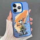 For iPhone 11 Pro Dual-sided IMD Animal Graffiti TPU + PC Phone Case(Electromobile Dog) - 1