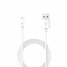 For Samsung Galaxy Fit 3 Watch Magnetic Charging Cable With Chip Protection, Length: 1m(White) - 1