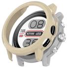 For Coros Apex 2 Half Coverage Hollow PC Watch Protective Case(Ivory White) - 1