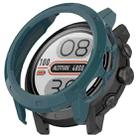 For Coros Apex 2 Pro Half Coverage Hollow PC Watch Protective Case(Pine Green) - 1