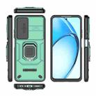 For OPPO A60 4G Global Sliding Camshield TPU + PC Shockproof Phone Case with Holder(Green) - 3