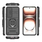 For OPPO Reno12 Global Sliding Camshield TPU + PC Shockproof Phone Case with Holder(Black) - 3