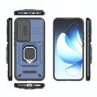 For OPPO Reno13 5G Global Sliding Camshield TPU + PC Shockproof Phone Case with Holder(Blue) - 3