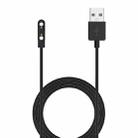 For Xiaomi HayLou Solar Plus LS16 Smart Watch Magnetic Charging Cable, Length: 60cm(Black) - 1