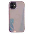 For iPhone 12 Electroplated Aurora TPU + PC Phone Case(Purple) - 1