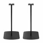 For SONOS Era 300 1 Pair / Pack Wireless Bluetooth Speaker Metal Floor Stand(Black) - 1