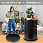 For SONOS Era 100 Smart Wireless Bluetooth Speaker Desktop Metal Mat(Black) - 5