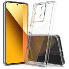 For Xiaomi Redmi Note 13 5G Scratchproof Acrylic TPU Phone Case(Transparent) - 1