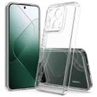 For Xiaomi 14 Scratchproof Acrylic TPU Phone Case(Transparent) - 1